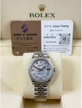 二手 ▶️ Rolex 勞力士 Datejust ◀️ 278384RBR 2025年錶 (36mm)